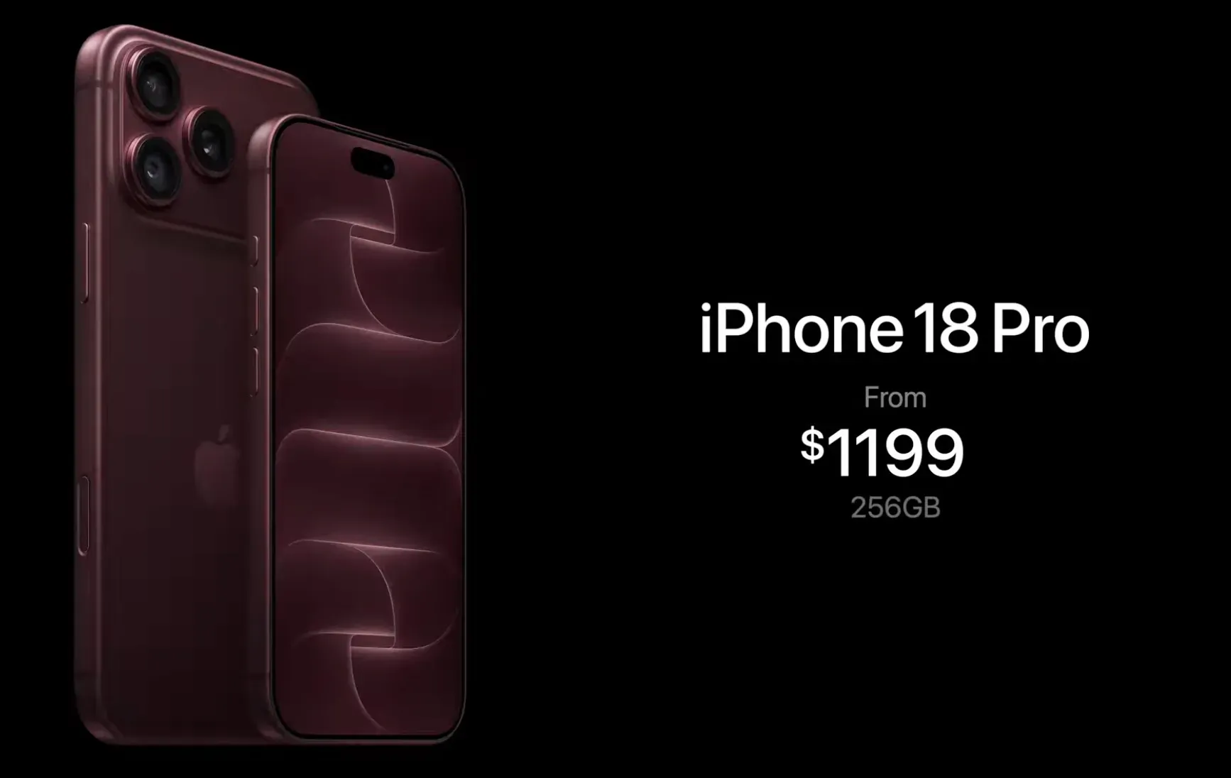 Price iPhone 18 Pro