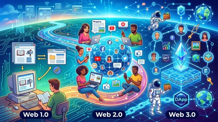 Web 1.0, Web 2.0, dan Web 3.0